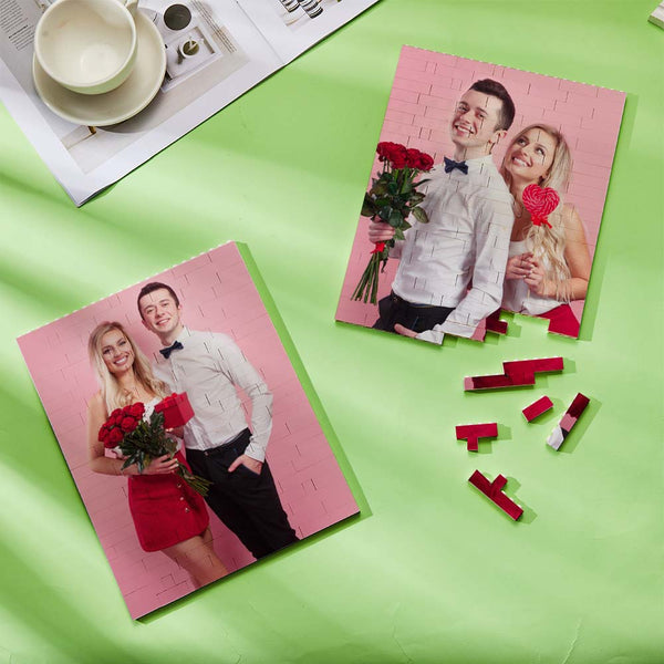 Mucior™ 50%OFF⭐️Personalised Brick Puzzles Photo Block Gifts for Lovers