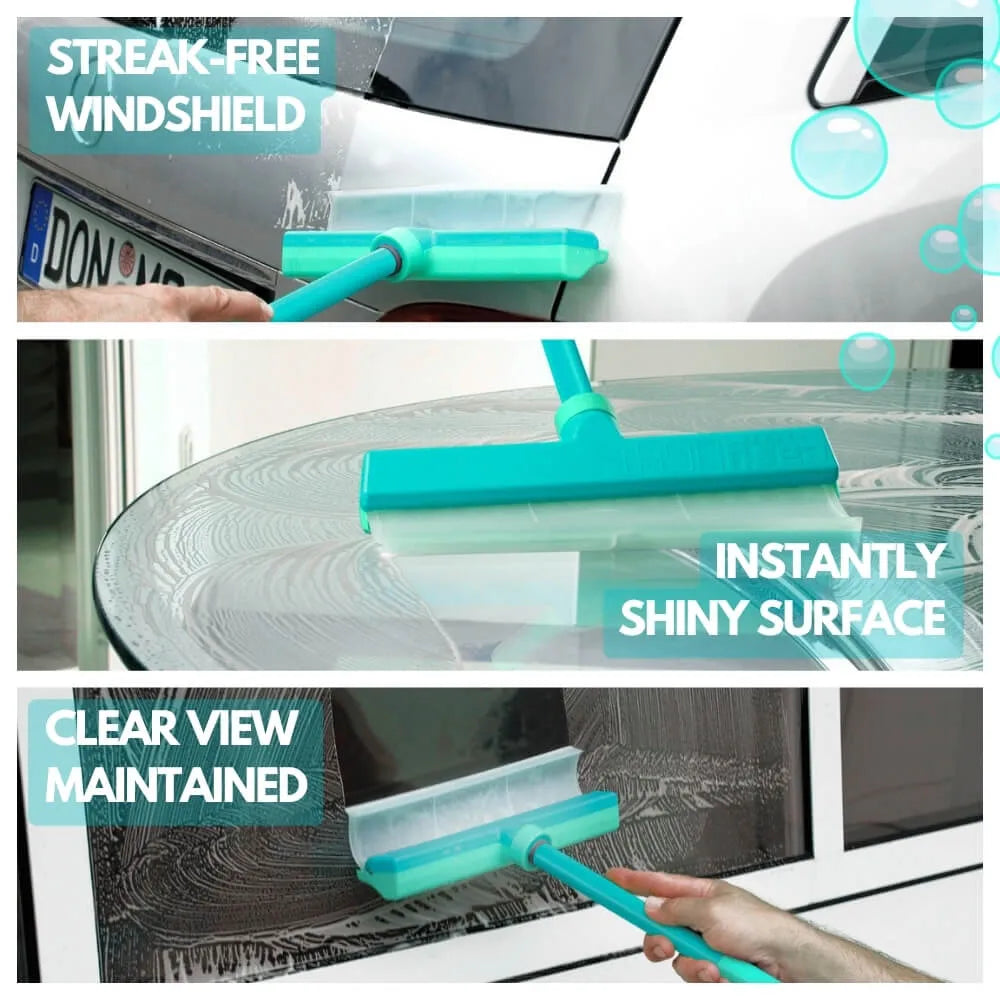 HOOMWELL™  Recyclable Silicone Window Squeegee Kit