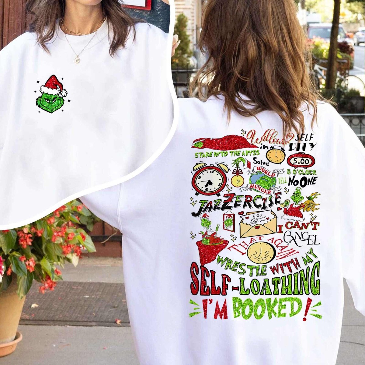 Christmas My Day I'M BOOKED T-Shirt/Sweatshirt/Hoodie-BUY 2 GET FREE SHIPPING