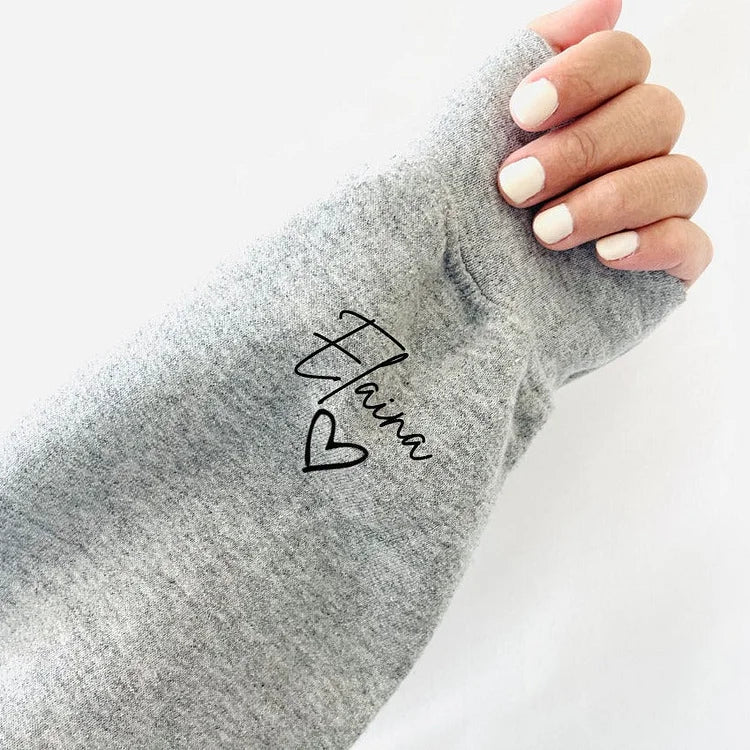 I wear my heart on my sleeve, custom T-shirt/Sweatshirt/Hoodie
