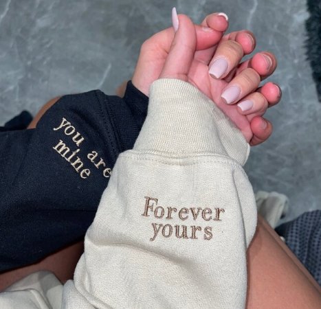 Mucior™ Couple Friend Family Gift！Roman Numeral Custom Embroidered T-Shirt/Sweart/Hoodie【Couple order quantity 2 pcs】