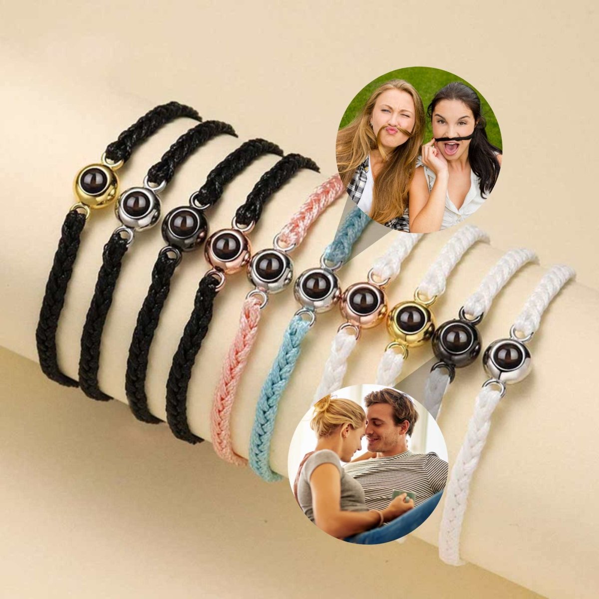 Personalized Photo Bracelet/Necklace/Keychain-BUY 2 GET FREE SHIPPING