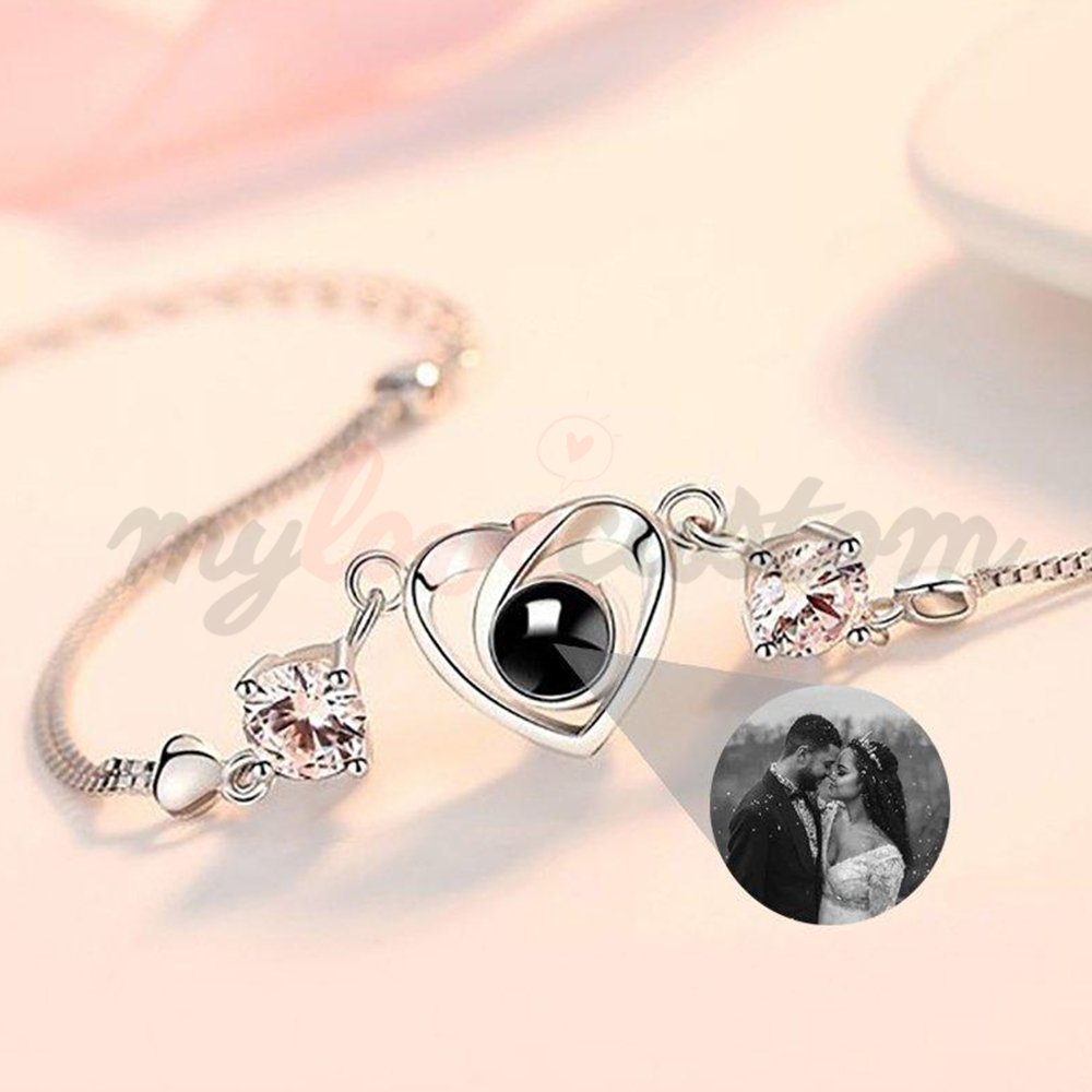 Personalized Photo Bracelet/Necklace/Keychain-BUY 2 GET FREE SHIPPING