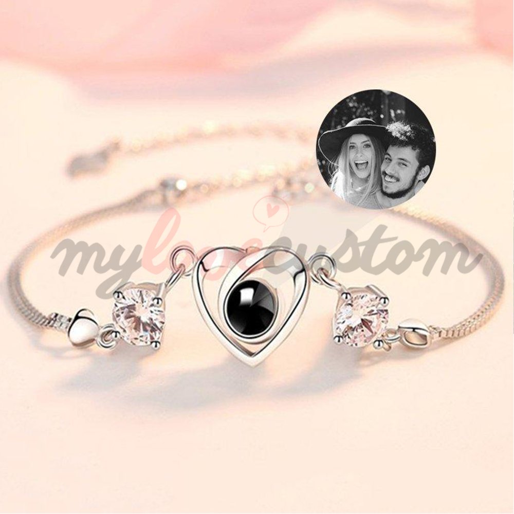 Personalized Photo Bracelet/Necklace/Keychain-BUY 2 GET FREE SHIPPING